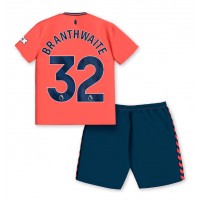 Fotbalové Dres Everton Jarrad Branthwaite #32 Dětské Venkovní 2023-24 Krátký Rukáv (+ trenýrky)